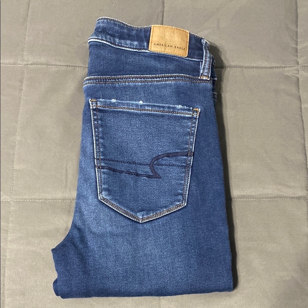 American Eagle 🦅 Super Hi-Rise jegging. Size 6 X-long